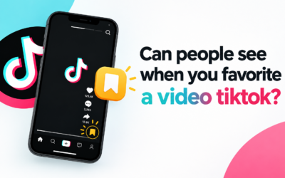 Can people see when you favorite a video tiktok