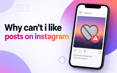 Why Cant I Like Posts on Instagram? Causes and Fixes